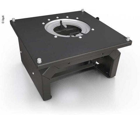 Platine tournante passager VW T5, noire, H 250mm