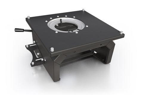 Platine tournante passager VW T5, noire, H 250mm