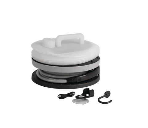 Douche de camping pliable 2,0l/min. y compris le sac