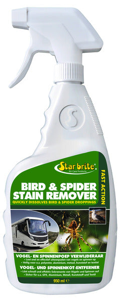 Nettoyant pour fientes d'oiseaux et d'araignées 650 ml,