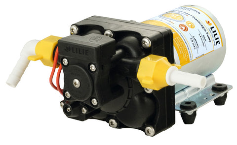 Pompe LILIE Soft Series BlancJAUNE avec commande de dérivation 2,1 bar, 11,3 l/min