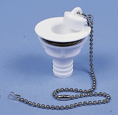 Raccord de vidange d'eau droit - tuyau 3/4", ouverture de vidange 19 mm