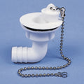 Wasserablaufgarnitur 90° mit 3/4" Schlauchanschluss – für 19 mm Ablauföffnung