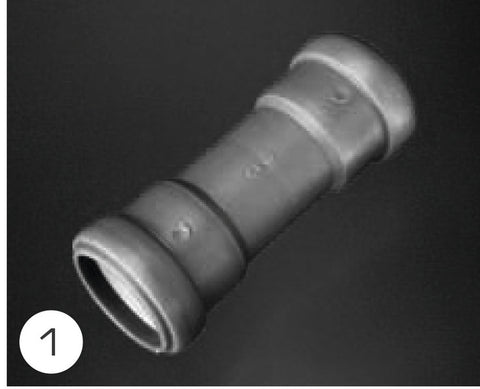 manchon de raccordement pour tubes de 28 mm