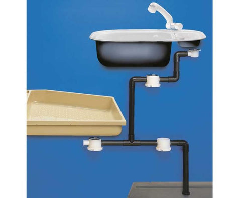 Bonde pour système d'égout à siphon, 33 mm