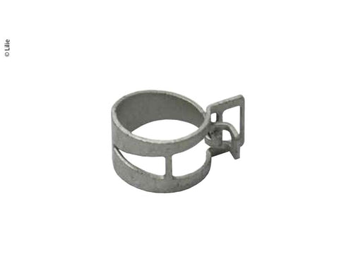 Collier de serrage à ressort 15 mm précontraint blanc-jaune en vrac