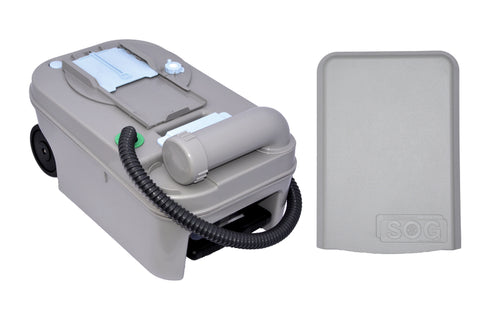 Kit de ventilation SOG 320 S pour paroi latérale gris clair