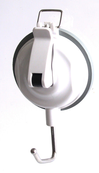 Crochet à ventouse, blanc, capacité de charge jusqu'à 5 kg