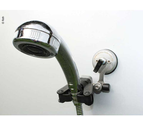 support de douche multifix mini flexible, support à ventouse