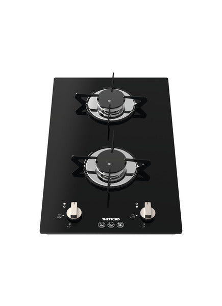 2-Flammen Gaskocher 2x 1,5 kW, 12V Elektrozündung