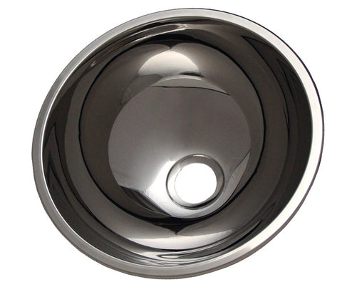 Waschbecken / Lavabo / Spülbecken / Spüle / Brünneli - Edelstahl rund 260 mm