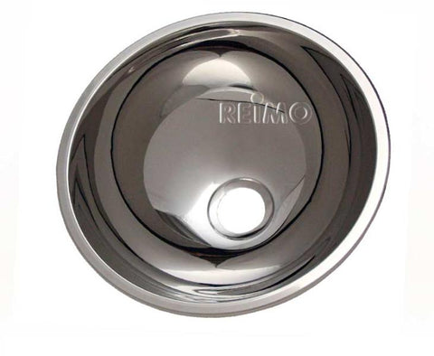 Lavello in acciaio inox - tondo - diametro 300 mm