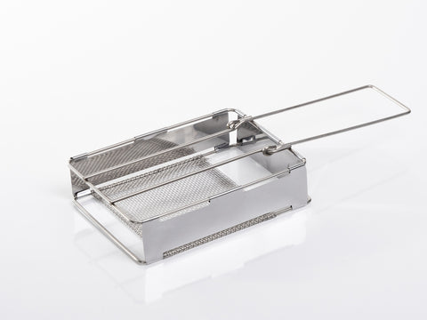Piastra per sandwich pieghevole in acciaio inox
