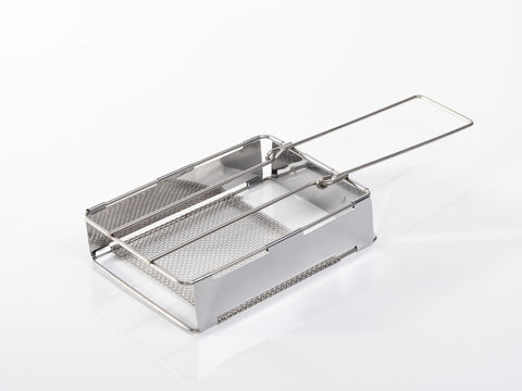 Piastra per sandwich pieghevole in acciaio inox