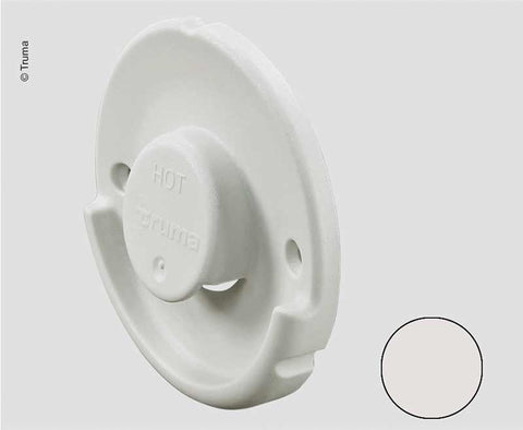 Partie extérieure de cheminée Truma WK bianco