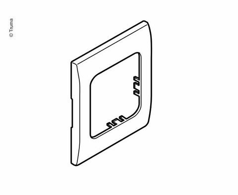 Telaio per pannello di controllo grigio