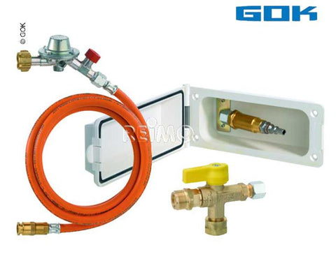 ensemble de volet d'alimentation en gaz