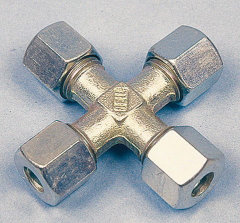 Collegamento a vite con anello tagliente a croce da 8 mm