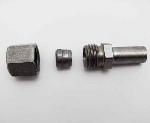 Raccord à vis à bague coupante de réduction 10 mm à 8 mm, en vrac