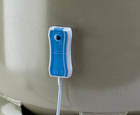 capteur de niveau de bouteille de gaz bleu/gris
