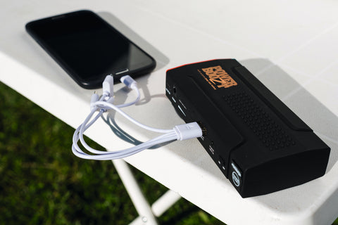 Multi-Powerbank : Démarreur, chargeur, power bank, courant de démarrage max. 600A