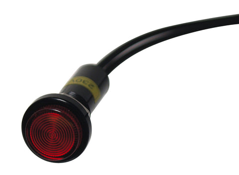 Segnale luminoso al neon rosso 230V