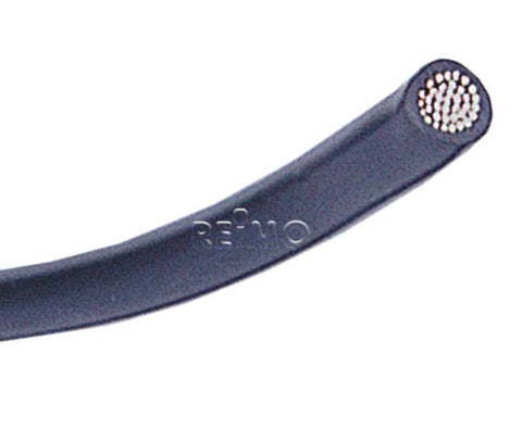Cavo automobilistico nero 25mm 5m