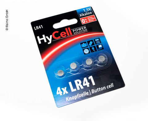 Lot de 4 piles bouton HyCell AG3