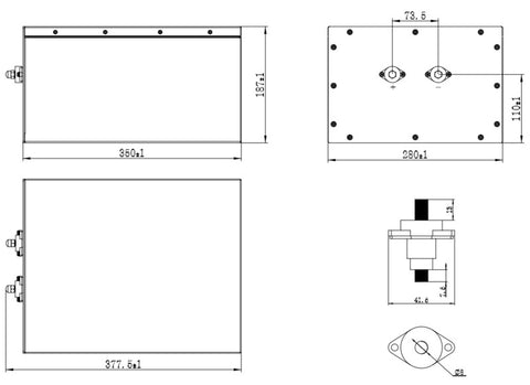 Batterie LiFePO4 Li200BHD - batterie sous siège Fiat Ducato