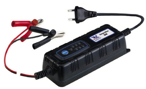 chargeur avec 0,8 ou 4,0 ampères