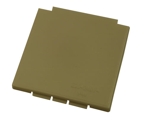 Cache de remplacement pour prise CEE beige