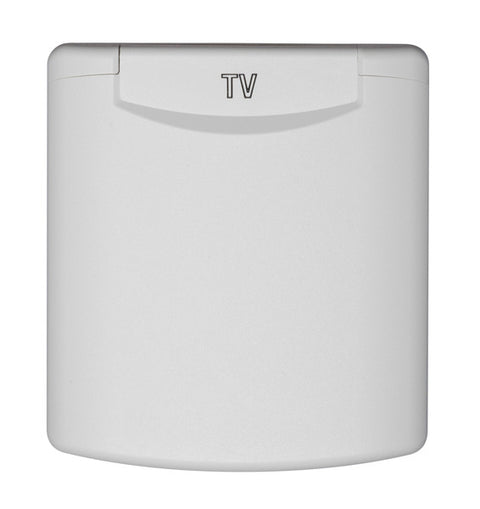 Prise de store universelle 12/230 V avec fermeture magnétique - Blanc
