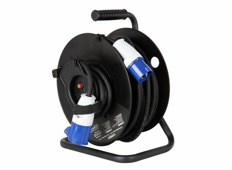Tamburo per cavi Carbest CEE H07RN-F3G2, lunghezza cavo 25 m
