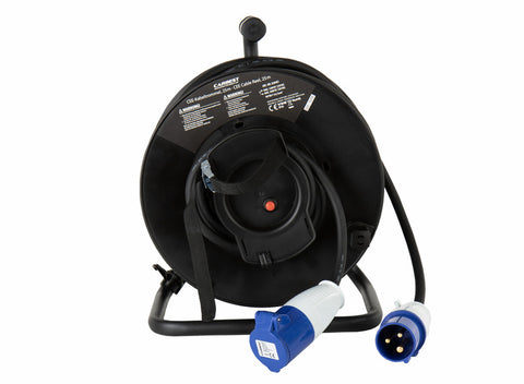 Tamburo per cavi Carbest CEE H07RN-F3G2, lunghezza cavo 25 m