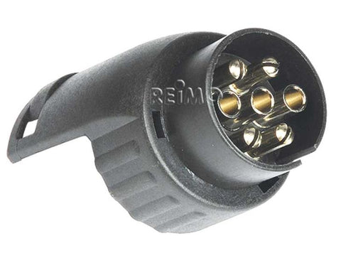 Adaptateur court Carbest prise de remorque 7 broches vers prise 13 broches