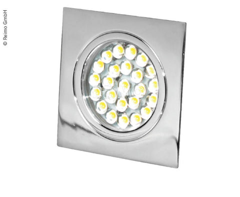 Faretto da incasso a LED 12V cromato