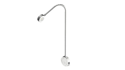 Lampe LED col de cygne - Lampe de lecture flexible - 12 V 1,4 W