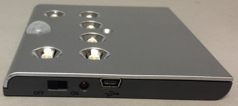 Lampe d'armoire à LED avec batterie USB
