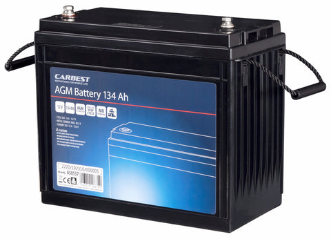 Batterie de ligne électrique AGM à décharge profonde 134 Ah