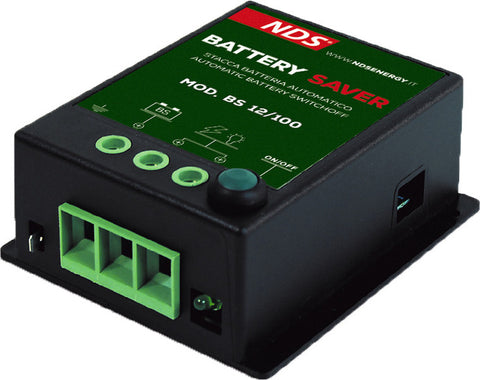 Monitor della batteria Power Switch, corrente massima +/-100A