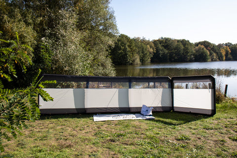 Brise-vent HOOGE AIR 480, technologie pneumatique, 4,8x1,4m