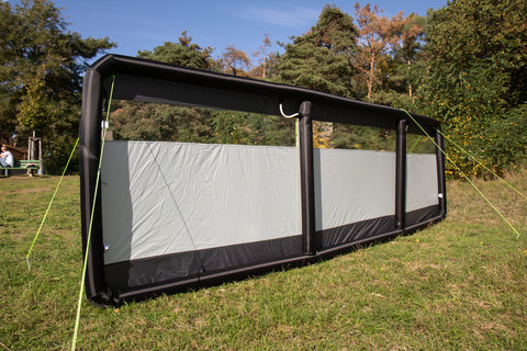 Brise-vent HOOGE AIR 480, technologie pneumatique, 4,8x1,4m