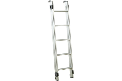 Tenda da tetto con scala in alluminio extra
