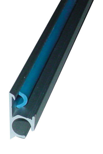 Binario Keder in alluminio da 2,5 m, canale a vite