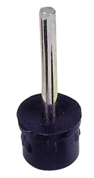 punta del palo della tenda