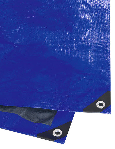 Bâche taille 4x5m, couleur : bleu