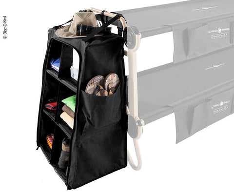 Armoire penderie pour Disc-O-Bed L+XL, couleur noir