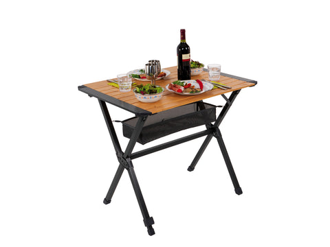Table roulante en bambou MENDOZA 80