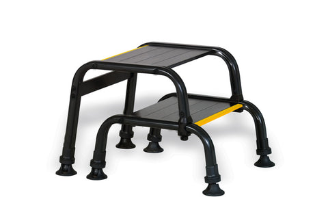 Doppio gradino, alluminio, portata fino a 200 kg