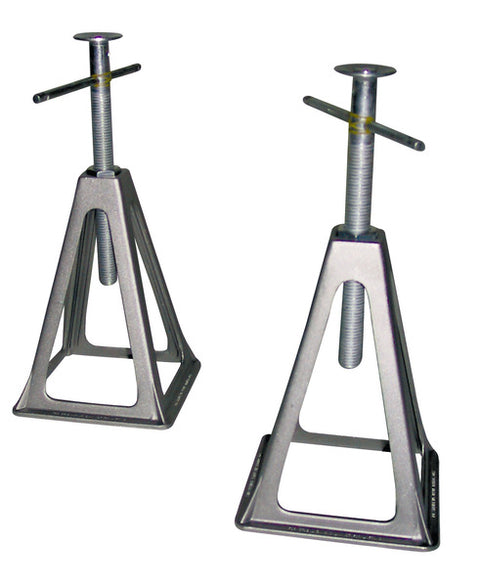 Ensemble de tréteaux de support en aluminium Carbest pour caravanes, lot de 4